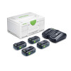Festool Zestaw energii SYS 18V 4xTBX4/TCL6DUO 578823