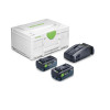 Festool Zestaw energii SYS 18V 2xTBX8/SCA16 578814