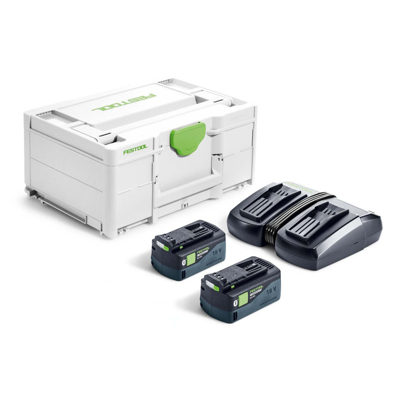 Festool Zestaw energii SYS 18V 2xHP5,0/TCL6DUO 578679