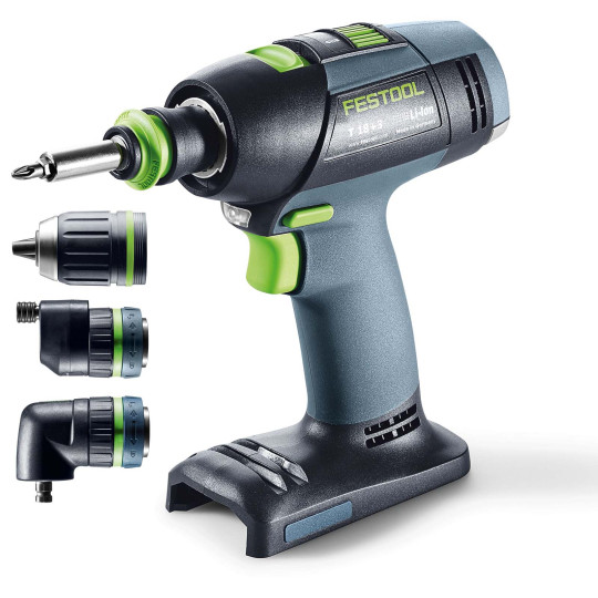 Festool Akumulatorowa wiertarko-wkrętarka T18+3 Basic-Set 578828 Festool Akumulatorowa wiertarko-wkrętarka T18+3 Basic-Set 578828