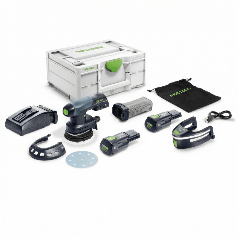 Festool Akumulatorowa szlifierka mimośrodowa ETSC 125 3,0 I-Plus 578854 Festool Akumulatorowa szlifierka mimośrodowa ETSC 125 3,0 I-Plus 578854