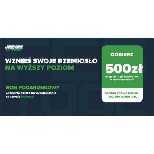 Bon podarunkowy 500zł Festool Bon podarunkowy 500zł Festool