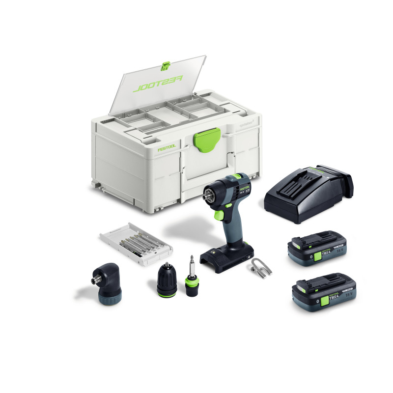 Festool Akumulatorowa wiertarko-wkrętarka TXS 18 TBX4,0 I-Set 579350