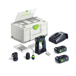 Festool Akumulatorowa wiertarko-wkrętarka CXS 18 TBX4,0 I-Set 579354