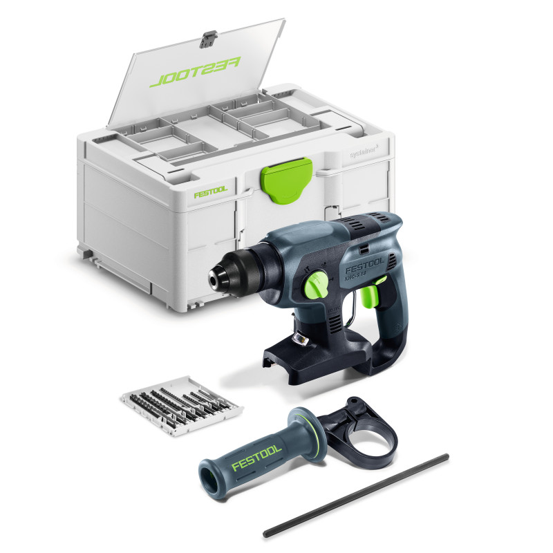 Festool Akumulatorowa młotowiertarka z funkcją kucia KHC-S 18-Basic-Set 578748