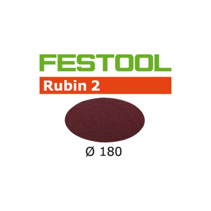Festool Krążki ścierne STF D180/0 P80 RU2/50