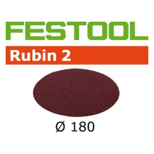 Festool Krążki ścierne STF D180/0 P80 RU2/50