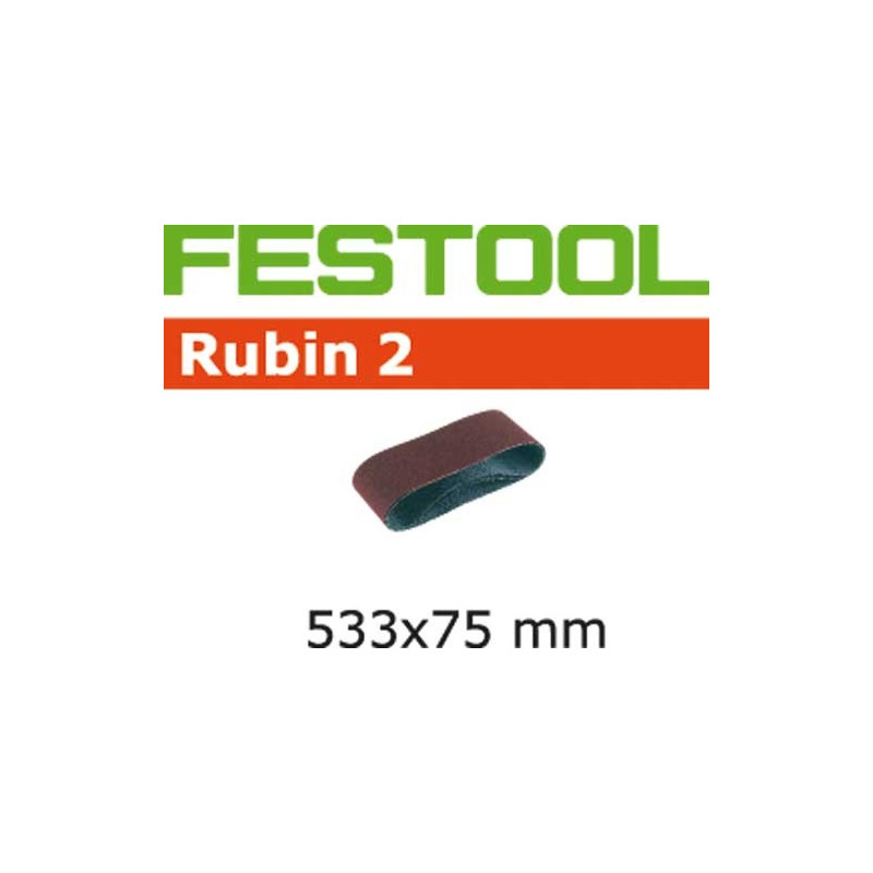 Festool Taśma szlifierska L533X 75-P40 RU2/10