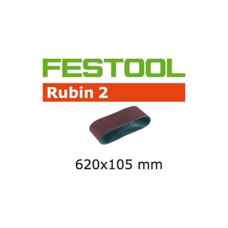 Festool Taśma szlifierska L620X105-P80 RU2/10
