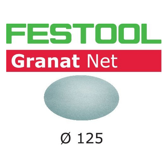 Festool  Materiały ścierne z włókniny STF D125 P100 GR NET/50 203295