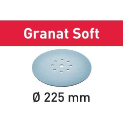 Festool Krążki ścierne STF D225 P100 GR S/25 Granat Soft