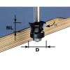 Festool  Frez wyrównująco-fazujący z trzpieniem 8 mm HW S8 D24/0 45 491026