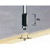 Festool  Frez do wyrównywania HW z trzpieniem 8 mm HW S8 D127/NL25 491027