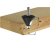 Festool  Frez do fazowania HW z trzpieniem 12 mm HW S12 D55/20/45 491102