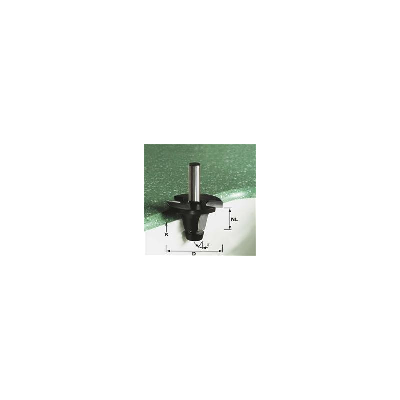 Festool Frez profilowy HW z trzpieniem 12 mm HW R6.35/25/6 ss S12