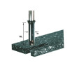 Festool  Frez z płytkami do wpustów HW z trzpieniem 12 mm HW S12 D14/45 WM 491110