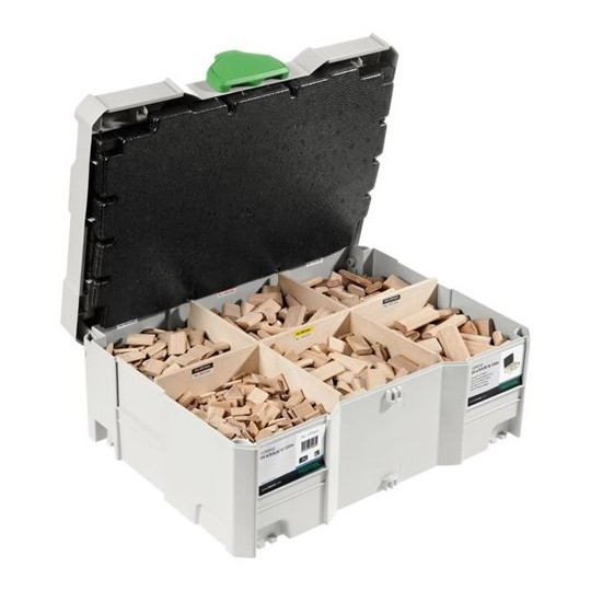 Festool Asortyment łącznik&oacute;w bukowych DS 4/5/6/8/10 1060x BU