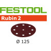Festool  Krążki ścierne STF D125/8 P150 RU2/10 499106
