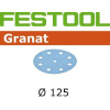 Festool  Krążki ścierne STF D125/8 P80 GR/10 497147