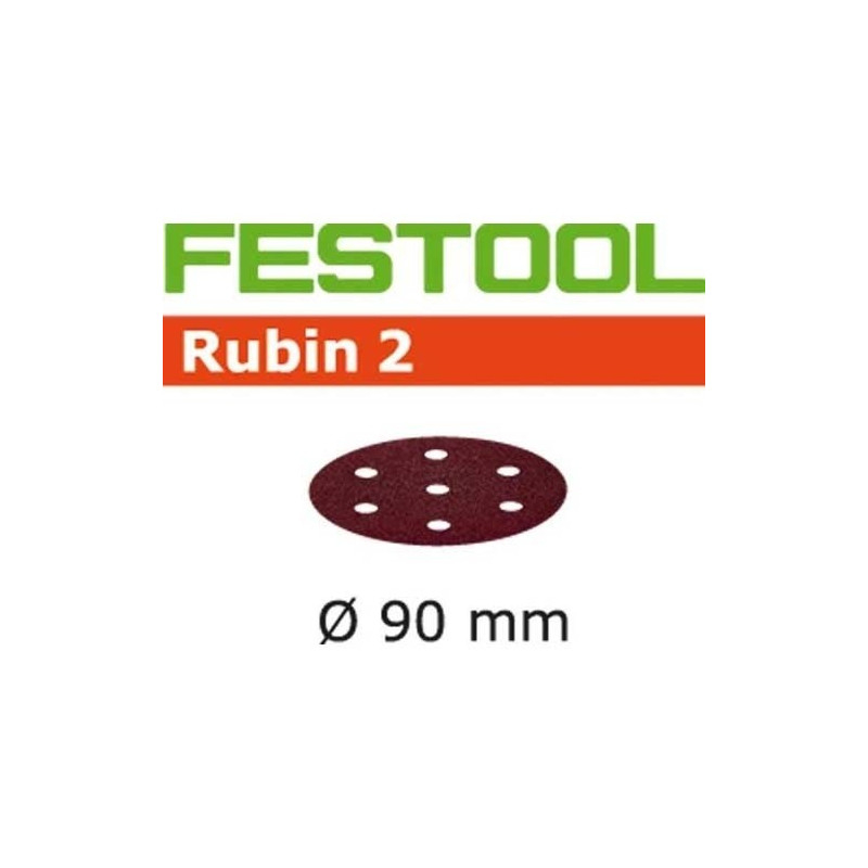 Festool Krążki ścierne STF D90/6 P40 RU2/50