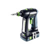 Festool  Akumulatorowa wiertarko-wkrętarka C 18 HPC 4,0 I-Plus (574738) 576435