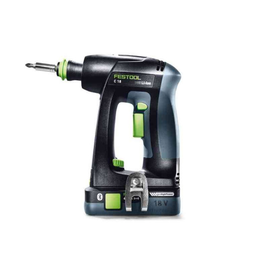 Festool  Akumulatorowa wiertarko-wkrętarka C 18 HPC 4,0 I-Plus (574738) 576435