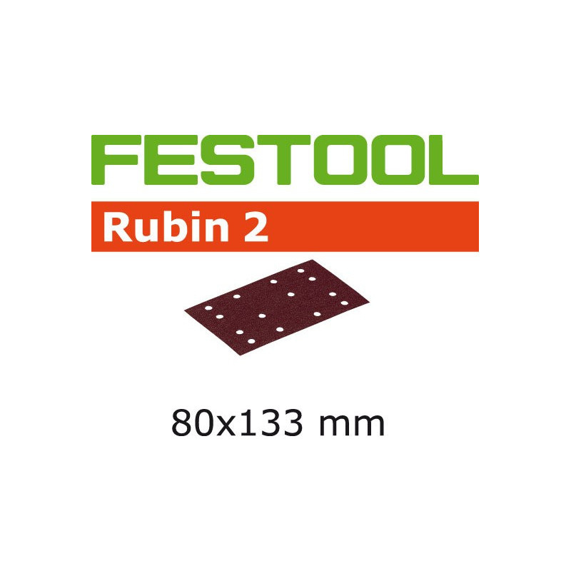 Festool Arkusze ścierne STF 80X133 P100 RU2/50