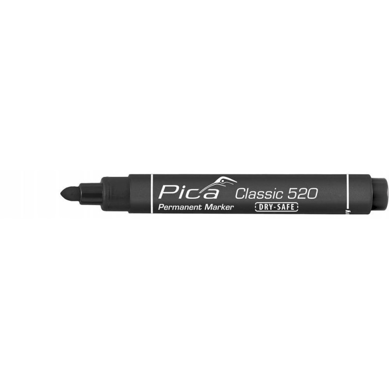 Marker permanentny okrągły czarny PICA 520/46 Marker permanentny okrągły czarny PICA 520/46