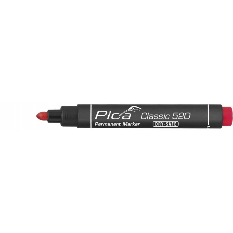 Marker permanentny okrągły czerwony PICA 520/40
