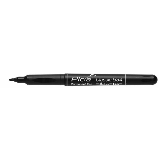 Marker permanentny precyzyjny 1,0mm czarny PICA 534/46
