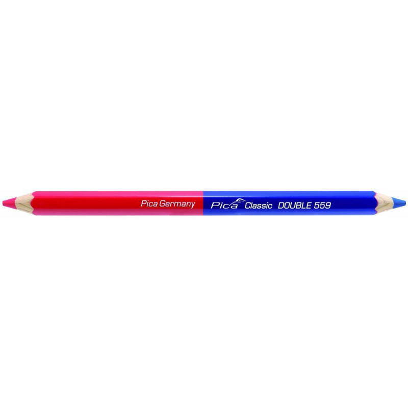 Ołówek dwukolorowy sześciokątny 180mm PICA 559/50