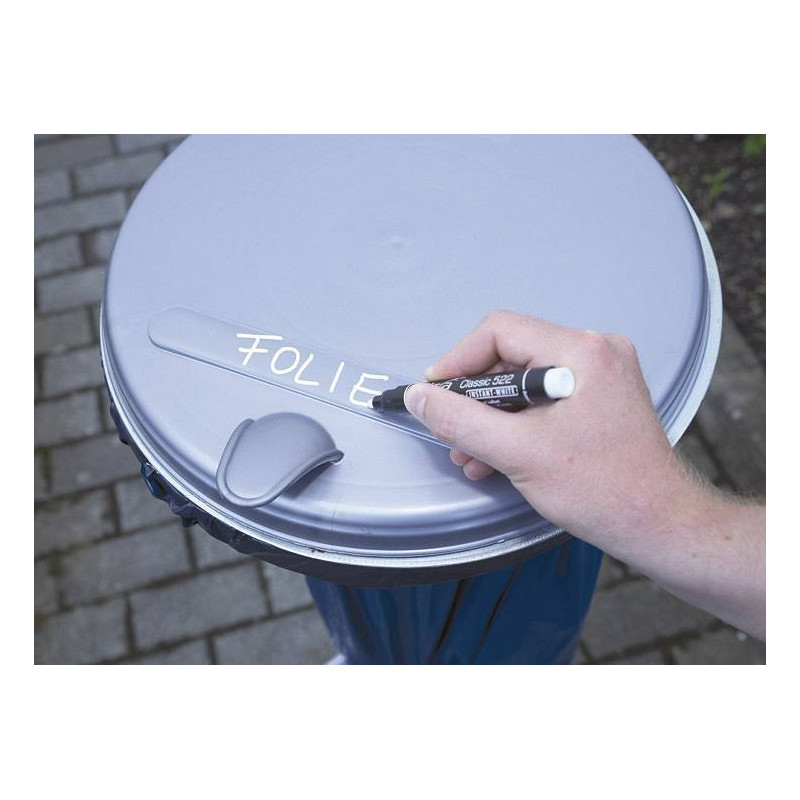 Marker permanentny okrągły biały 2-4mm 522/52 PICA 522/52 Marker permanentny okrągły biały 2-4mm 522/52 PICA 522/52