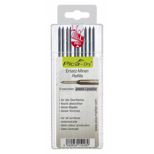 Wodorozpuszczalne grafitowe Wkłady do Ołówka 3030 PICA DRY MARKER 4030